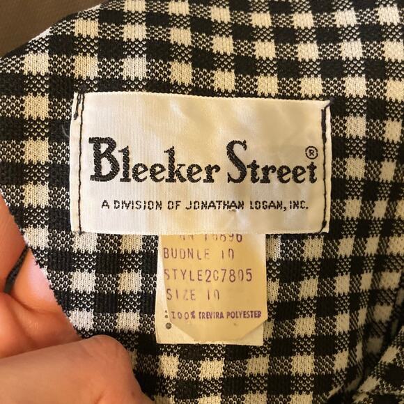 Vintage 1960's Bleeker street plaid dress - Picture 13 of 16